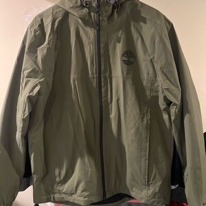 Timberland Men's Forest Green Raincoat